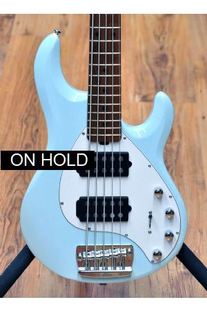 Sterling by Music Man StingRay Ray 35 HH RM/M Daphne Blue